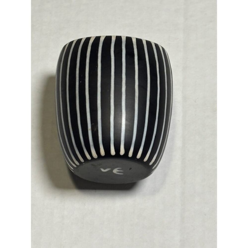 Vintage Ceramic Vase MCM Stig Lindberg Small Domino EUC